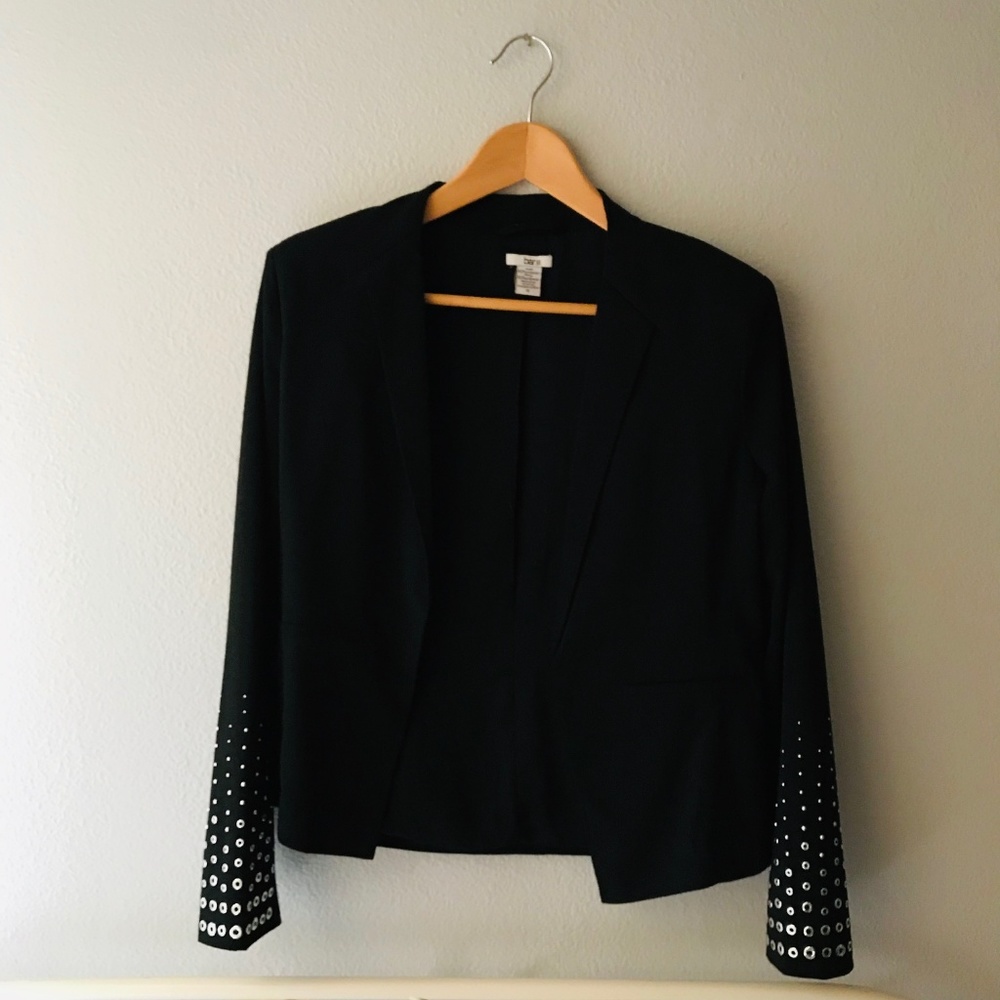 Macy's Glam Rock Blazer with Grommet Detail